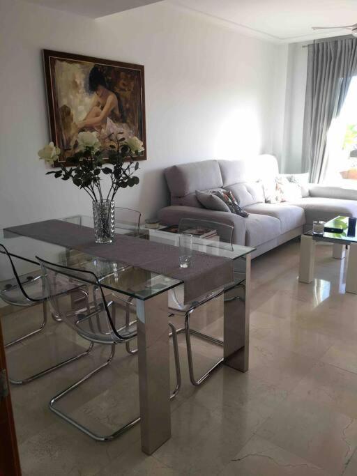 Superbe Appartement Avec Piscine A 800M De La Mer Bahia de Casares エクステリア 写真
